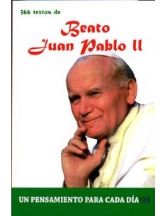 Cada días del año con Juan Pablo II (1920-2005). A través de una cuidada selección de textos del gran Papa, realizada por el ca