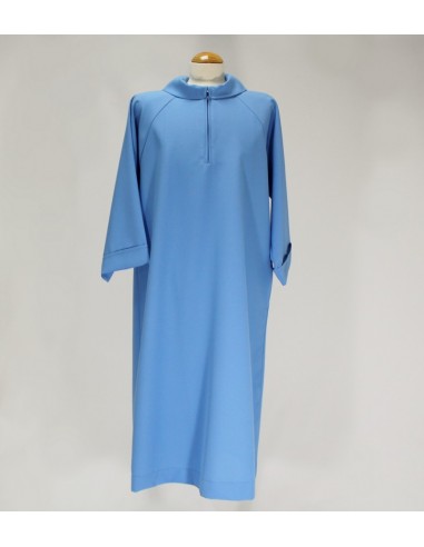 Tunica de monaguillo para las fiestas marianas en tejido azul.
Disponible desde la talla 105 a 135.
Tejido mixto algodón.

