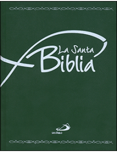 Edición de La Santa Biblia con cubierta flexible y uñeros en el canto, para identificar y acceder cómodamente a los libros sagr