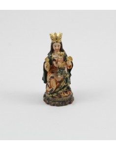 Virgen de la Victoria en resina,10 cm.