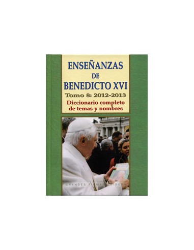 Este libro ofrece todas las intervenciones públicas de Benedicto XVI en el último año de su pontificado (2012-2013). Para mejor