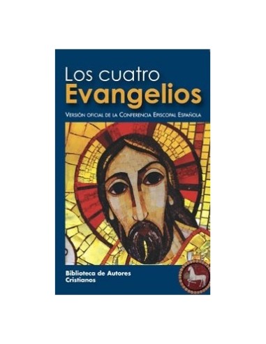 Este libro contiene íntegramente los cuatro evangelios de la Sagrada Biblia. Versión oficial de la Conferencia Episcopal Españo