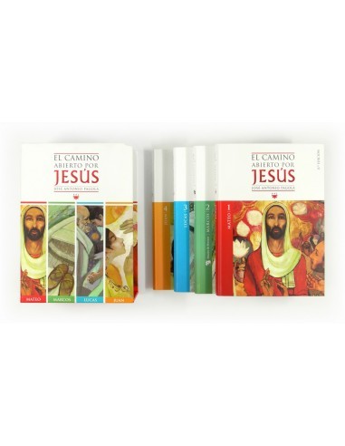 La serie 'El camino abierto por Jesús' son cuatro volúmenes con los comentarios de José Antonio Pagola a los textos de los cuat