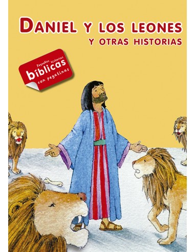 Daniel y los leones con pegatinas
