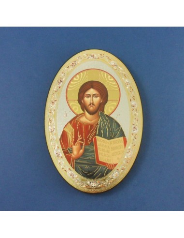 Icono ovalado con varias imagenes 18x12 cm