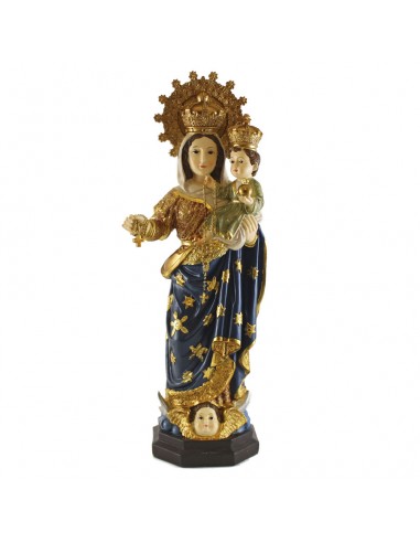 Virgen del Rosario de 40 cm 
