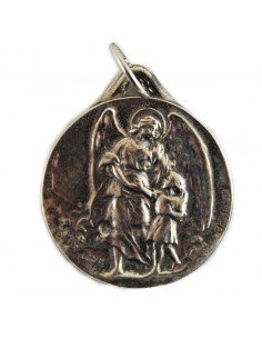 Medalla del Angel de la Guarda de 2 cm 