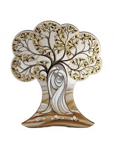 Icono árbol de la vida con imagen Sagrada Familia
Se puede poner tanto de sobremesa como para colgar.
Medida: 12 cm