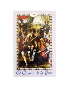 librito via Crucis: EL camino de la Cruz 
9,5 x 14 cm 