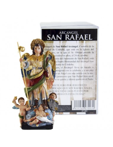Arcangel San Rafael 10 cm 