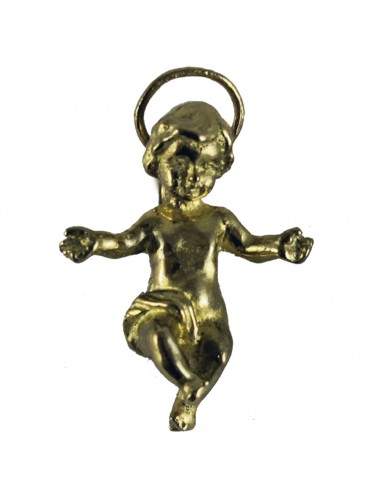 Niño Jesús  3.50 cm para colgante disponible en plateado y dorado