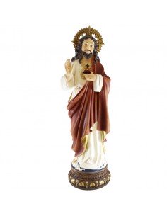 Corazón de Jesús resina 67 cm. 