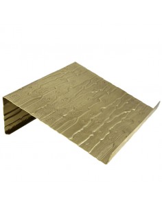 Atril de sobremesa de metal dorado 
Medidas: 31.50 cm ancho x 26 cm de largo 