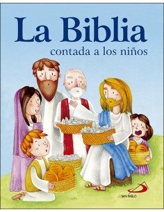 Una Biblia infantil que incluye los veinticinco relatos bíblicos más conocidos, escritos de forma sencilla y con simpáticas y c