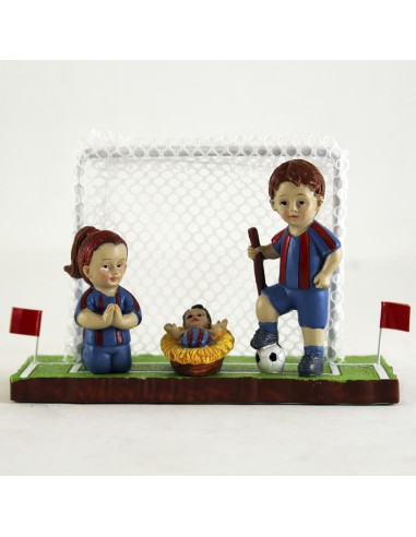 Mistero con tematica de futbol
Disponible en 3 colores: blanco, azulgrana y rayas rojas 
Medida. 6 cm 