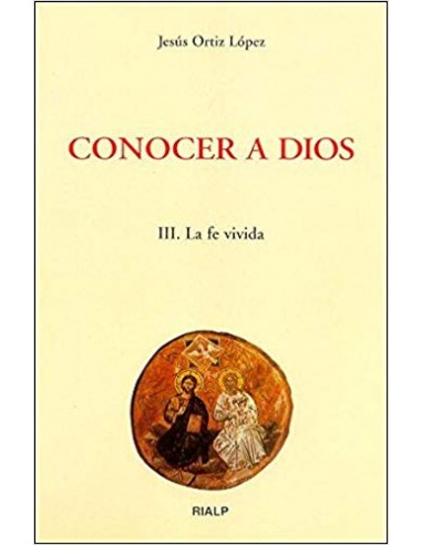 La fe vivida es el tercer volumen de Conocer a Dios como una exposición global de la fe católica, compartida, celebrada y vivid