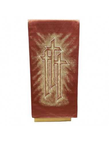 Paño de ambon estilo tapiz tres cruces
Imagen por delante
Medida: 230 cm x 56 cm 