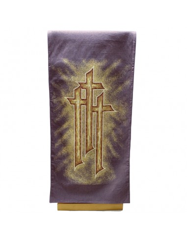 Paño de ambon estilo tapiz tres cruces
Imagen por delante
Medida: 230 cm x 56 cm 
