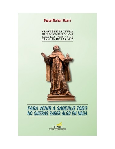Con doble fin científico y pastoral, este libro está dirigido a los cristianos enamorados de la poesía de san Juan de la Cruz. 