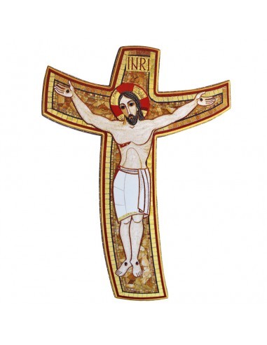 Crucifijo de la Misericordia
Disponible en 2 medidas: 33 cm de alto x 23 cm ancho 
66 cm de alto x 47 cm de ancho