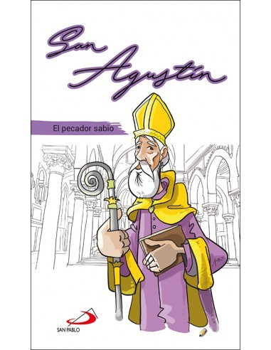 Breve pincelada biográfica y espiritual de San Agustín. Incluye una cronología y preguntas para la meditación y reflexión perso