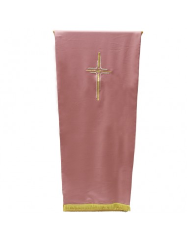 Paño de ambon con bordado de cruz tejido poliester.

Disponible en los cuatro colores litúrgicos.

MEDIDAS:  Largo - 252 cm