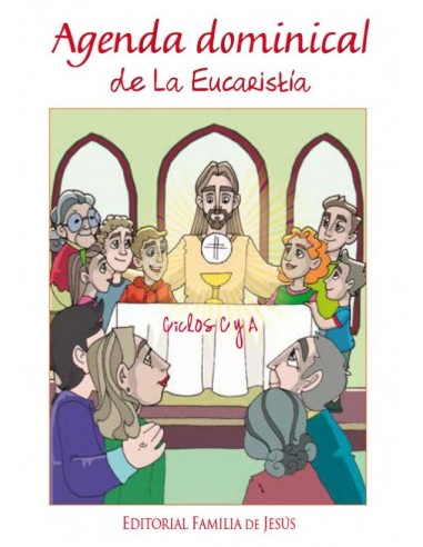 La Agenda dominical de la Eucaristía. Ciclos C y A es una preciosa agenda de bolsillo con atractivas ilustraciones que contiene