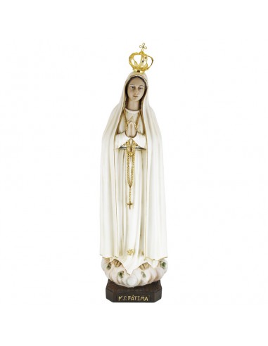 Virgen de Fatima de 60 cm en marmolina 