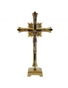 Cristo sobremesa metal en diferentes acabados.
altura: 30 cm