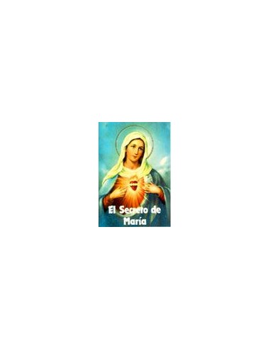 Título
 SECRETO DE MARIA 

Autor
- 

Editorial
 CODESAL (APOST. MARIANO) 

Colección
 FONDO GENERAL 
