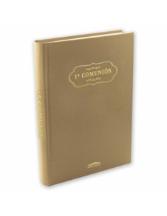 Libro registro para inscribir a las personas que comulgan por primera vez en su parroquia, encuadernación de lujo, 400 páginas 