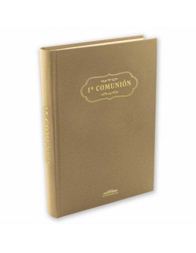 Libro registro para inscribir a las personas que comulgan por primera vez en su parroquia, encuadernación de lujo, 400 páginas 