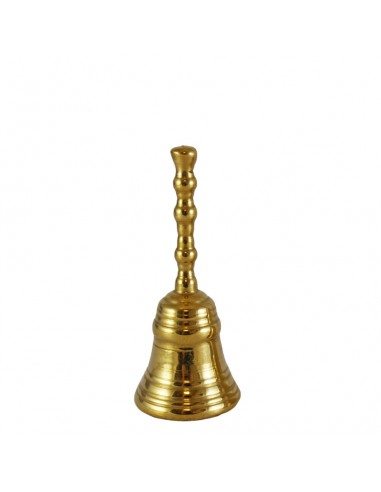 Campana dorada 
Disponible en 9 y 12 cm 