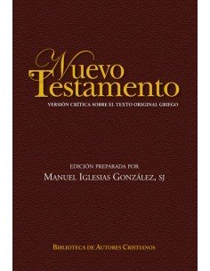 Este libro viene a ser una reedición corregida del Nuevo Testamento que, unido al trabajo del Profesor F. Cantera, apareció en 