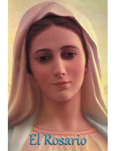 El Rosario es una de las oraciones cristianas más bellas dirigida a nuestra Madre María.

Este formato de bolsillo, de 125 c