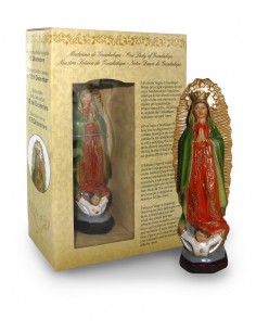 Imagen Virgen de Guadalupe. 
12 cm