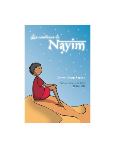 Las aventuras de Nayim, contiene 47 paginas, ilustrado interior a todo color, papel coché, solapas.
Dirigido a chavales entre 