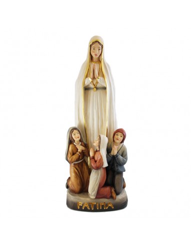 Virgen de Fátima en 60 cm con pastores incluidos
1 pieza