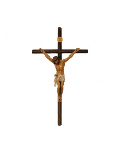 Medida de la cruz: 55 cm
Medida del Cristo: 28 cm (con los brazos extendidos)