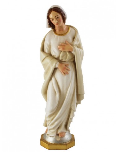 Virgen nuestra Señora de la Esperanza, madera, 30 cm