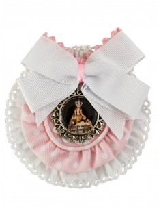 Medallon de cuna (color rosa) de la Virgen de las Angustias de Granada.

Solo disponible en color rosa:
ÚLTIMAS UNIDADES EN 
