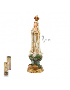Virgen Fatima 11 cm.