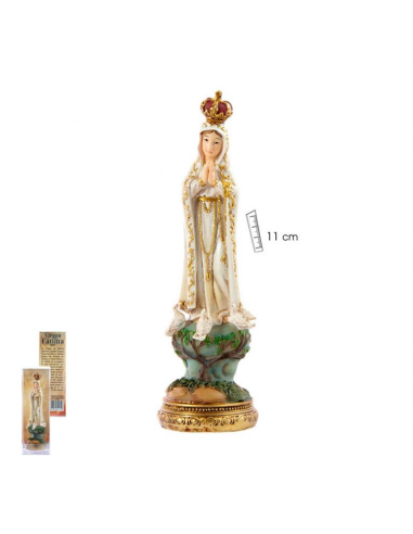 Virgen Fatima 11 cm.