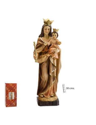 Virgen Maria Auxiliadora 30cm