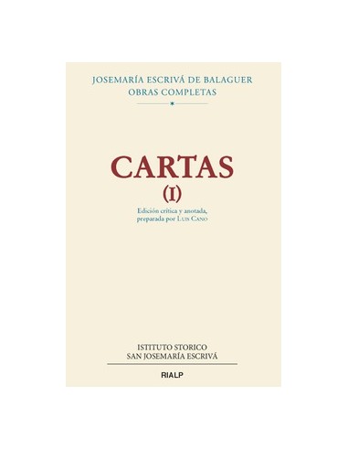 Con este volumen se inicia una serie de escritos inéditos de san Josemaría, dirigidos expresamente a los miembros del Opus Dei,