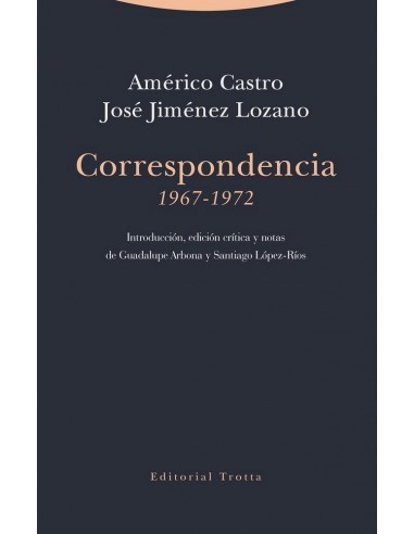Este libro recoge la correspondencia que Américo Castro mantuvo, al final de su vida, con José Jiménez Lozano. Leer estas carta