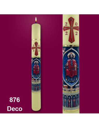 Decoración Cirio Pascual 876 deco