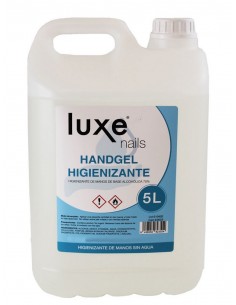 Higienizante de manos hidroalcoholico en garrafa de 5  litros.