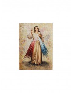 Cuadro estilo lienzo con la imagen de Jesus Misericordioso
Disponible en dos medidas: 13 x 18 cm, 18 x 25 cm y 30 x 40 cm 