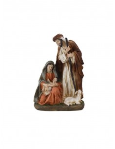 <p><b>Imagen religiosa de la Sagrada Familia</b>. La <b>virgen María</b>, <b>San José</b> y el <b>niño Jesús</b>.</p>
<p>La fi